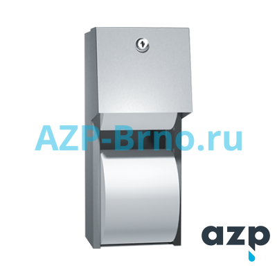 Подвесной держатель туалетной бумаги 4002 AZP Brno Чехия (фото, схема)